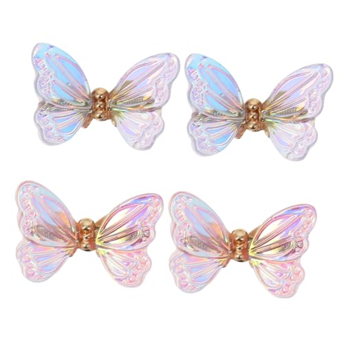 SHERCHPRY 4Stücke Nagelcharm Studs Glänzende Butterfly Nagelaufkleber für Kreative Nail Art und DIY Dekoration für Nägel und Persönliche Accessoires SHERCHPRY 4Stücke Nagelcharm Studs Glänzende Butterfly Nagelaufkleber für Kreative Nail Art und DIY Dekoration für Nägel und Persönliche Accessoires von SHERCHPRY