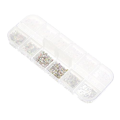 SHERCHPRY 5 Boxen Diy Nagelkunst Dekorationen Strasssteine für Maniküre Kreative Nagel Diamanten für Nageldesign und Diy Nailart Zubehör SHERCHPRY 5 Boxen Diy Nagelkunst Dekorationen Strasssteine für Maniküre Kreative Nagel Diamanten für Nageldesign und Diy Nailart Zubehör von SHERCHPRY