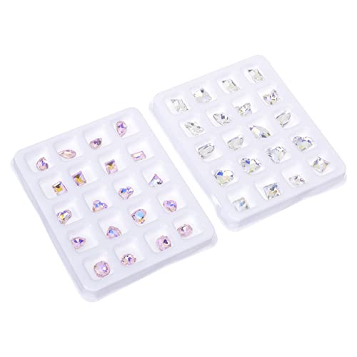 SHERCHPRY 5 Sätze Charms Glitzernde Strasssteine Für Diy Nageldesign Vielfältige Für Nail Art Für Schmuckherstellung Und Bastelprojekte 40 Stück * 5 SHERCHPRY 5 Sätze Charms Glitzernde Strasssteine Für Diy Nageldesign Vielfältige Für Nail Art Für Schmuckherstellung Und Bastelprojekte 40 Stück * 5 von SHERCHPRY