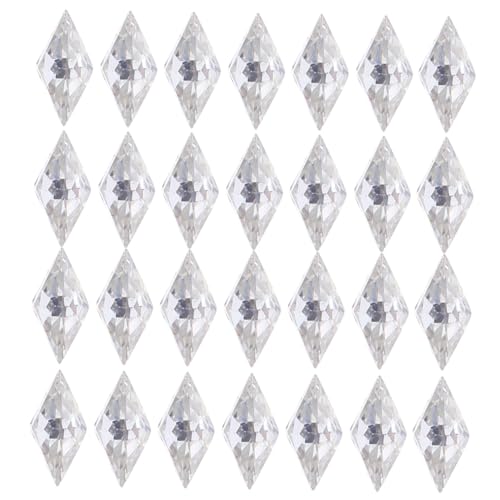 SHERCHPRY 50 Stück Mini-rhombus-nagel-strasssteine: Flache Rückseite, Zirkonsteine, Glänzende Nagelkunst-charms, Kristall-edelstein-dekorationen Für Die Diy-maniküre SHERCHPRY 50 Stück Mini-rhombus-nagel-strasssteine: Flache Rückseite, Zirkonsteine, Glänzende Nagelkunst-charms, Kristall-edelstein-dekorationen Für Die Diy-maniküre von SHERCHPRY
