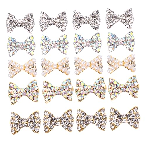 SHERCHPRY 50 Stück Nagelkunst Charms Strasssteine Schleifen Dekoration für Diy Nageldesign für Maniküre Bastelprojekte Kleidung und Accessoires SHERCHPRY 50 Stück Nagelkunst Charms Strasssteine Schleifen Dekoration für Diy Nageldesign für Maniküre Bastelprojekte Kleidung und Accessoires von SHERCHPRY