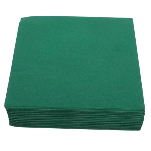 SHERCHPRY 50 Stück Papierserviette servietten burgunderfarbenes Seidenpapier Gasttücher Burgunderrote Serviette jungfräulicher Zellstoff Dark Green SHERCHPRY 50 Stück Papierserviette servietten burgunderfarbenes Seidenpapier Gasttücher Burgunderrote Serviette jungfräulicher Zellstoff Dark Green von SHERCHPRY