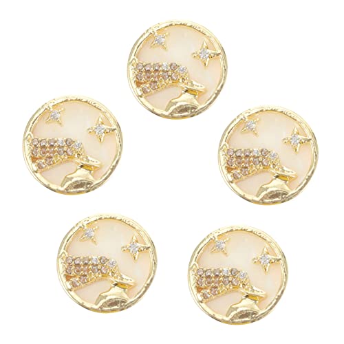 SHERCHPRY 5Stücke Nagelbolzen Metallische Aquarius Nagelstuds Für DIY Maniküre Langlebige Und Exquisite Design Aufkleber Für Zuhause Und Nagelstudios SHERCHPRY 5Stücke Nagelbolzen Metallische Aquarius Nagelstuds Für DIY Maniküre Langlebige Und Exquisite Design Aufkleber Für Zuhause Und Nagelstudios von SHERCHPRY