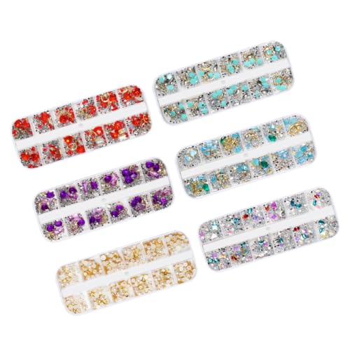 SHERCHPRY 5Stücke Teiliges Nagelkunstset mit Strasssteinen Perlen und Acryldekorationen für Kreative Maniküren für und DIY Nail Art für Professionelle und Private SHERCHPRY 5Stücke Teiliges Nagelkunstset mit Strasssteinen Perlen und Acryldekorationen für Kreative Maniküren für und DIY Nail Art für Professionelle und Private von SHERCHPRY