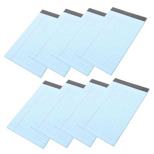 SHERCHPRY 8 Stück Notizbuch Büro Notizbilder Notizblock Lose Gepunktet Zu Klebrig Löschbar Legale Blöcke Legaler Block Beachten Sie Pads Notizbücher Notizblöcke Für Die Arbeit Blau Papier von SHERCHPRY