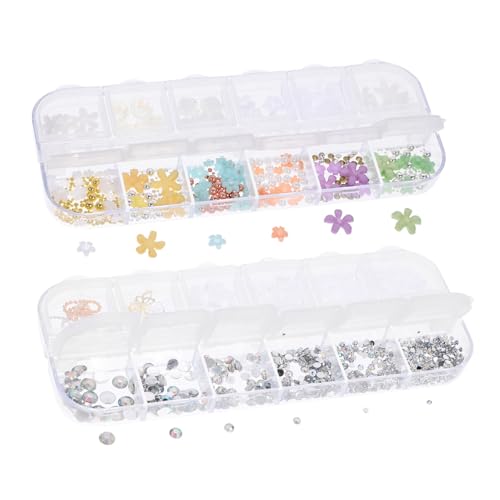 SHERCHPRY Boxen mit Kleinen Nagelanhängern Nail Art Dekorationen aus Langlebigem Material für Maniküre Weihnachten Hochzeiten und Feste SHERCHPRY Boxen mit Kleinen Nagelanhängern Nail Art Dekorationen aus Langlebigem Material für Maniküre Weihnachten Hochzeiten und Feste von SHERCHPRY