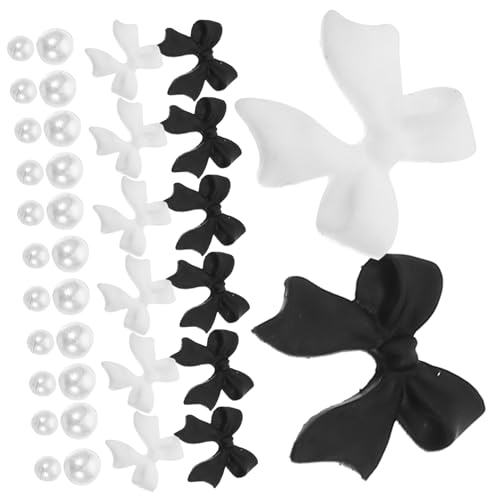 SHERCHPRY DIY Nagelkunst Perlen Charms mit Schleifen Schmuckstücken Dekoration für Maniküre für Natürliche Künstliche Nägel Geschenkidee SHERCHPRY DIY Nagelkunst Perlen Charms mit Schleifen Schmuckstücken Dekoration für Maniküre für Natürliche Künstliche Nägel Geschenkidee von SHERCHPRY