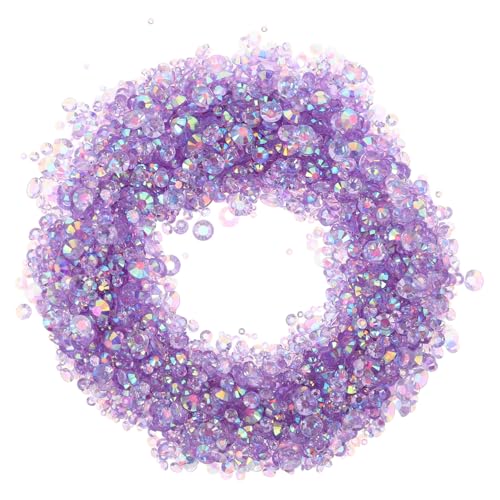 SHERCHPRY Flatback Jelly Nail Rhinestones Resin Charms für DIY Nail Jewelry Accessories Mixed für Nagelkunst Scrapbooking und Handwerk von SHERCHPRY