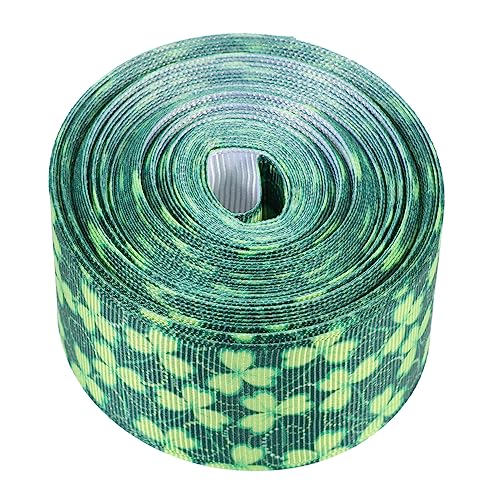 SHERCHPRY Geschenkband Patrick's Day mit Kleeblatt Muster Dekoratives Verpackungsband für DIY Bastelprojekte und Festlichkeiten SHERCHPRY Geschenkband Patrick's Day mit Kleeblatt Muster Dekoratives Verpackungsband für DIY Bastelprojekte und Festlichkeiten von SHERCHPRY