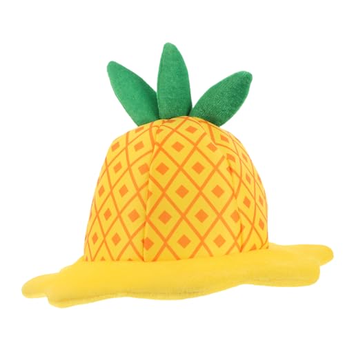 SHERCHPRY Kopfschmuck Mit Ananashut Banana-kostüm Für Bananenkostüm Für Ananaskostüm Für Erwachsene Ananas-stirnband Obsthut Frucht-partyhüte Polyester Yellow SHERCHPRY Kopfschmuck Mit Ananashut Banana-kostüm Für Bananenkostüm Für Ananaskostüm Für Erwachsene Ananas-stirnband Obsthut Frucht-partyhüte Polyester Yellow von SHERCHPRY