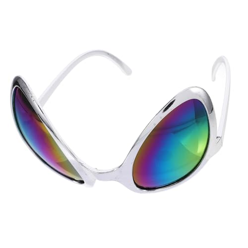 SHERCHPRY Lustige Brille für Partys Fluoreszierende Grüne Sonnenbrille Zubehör für Witzige Brille für Fotos Unvergessliche Leichtem von SHERCHPRY