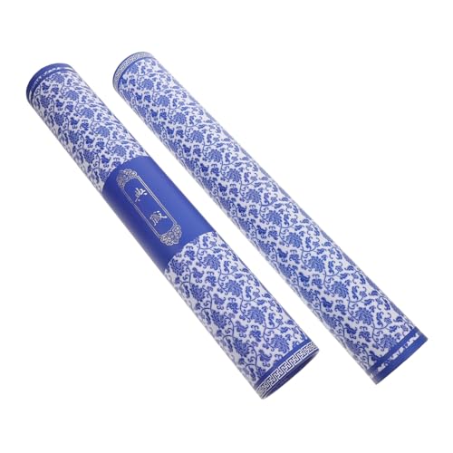 SHERCHPRY Malkasten aus blauem und weißem Porzellan Erweiterbar Artwork Tube Zeichnung Zugrohr Transportröhren für Kunst und Poster Scroll-Aufbewahrungshalter druckt Aufbewahrungsrohr Papier SHERCHPRY Malkasten aus blauem und weißem Porzellan Erweiterbar Artwork Tube Zeichnung Zugrohr Transportröhren für Kunst und Poster Scroll-Aufbewahrungshalter druckt Aufbewahrungsrohr Papier von SHERCHPRY