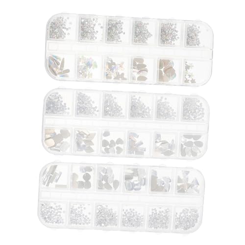 SHERCHPRY Nagelrhinestone mit Fächern Flache Rückseite Edelsteine für DIY Nagelkunst Maniküre Zubehör Verschiedene Designs für Zuhause und Nagelsalon SHERCHPRY Nagelrhinestone mit Fächern Flache Rückseite Edelsteine für DIY Nagelkunst Maniküre Zubehör Verschiedene Designs für Zuhause und Nagelsalon von SHERCHPRY