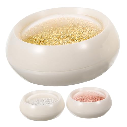 SHERCHPRY Schachteln Nagelkunstperlen Metallkugeln Roségold und DIY Nagelschmuckdekor für Maniküre und Nail Art Designs SHERCHPRY Schachteln Nagelkunstperlen Metallkugeln Roségold und DIY Nagelschmuckdekor für Maniküre und Nail Art Designs von SHERCHPRY