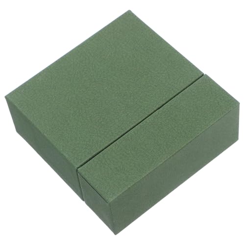 SHERCHPRY Schmuck Aufbewahrungsbox mit Schublade Langlebiger Organizer für Halsketten Ringe Anhänger Kompakte Reisebox für Damen Platzsparend und Stilvoll Sichere Schmuckverpackung Grün von SHERCHPRY