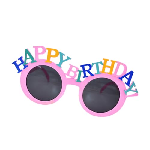 SHERCHPRY Kindergeburtstagsbrille rosa Schnapsgläser Geburtstagsparty-Brille party mitgebsel kinder kinderparty mitgebsel orgie alles zum geburtstag brille Partybrille lustig Requisiten von SHERCHPRY