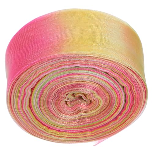 SHERCHPRY dekoratives Band grünes Chiffonband Buchband metallisches Stoffband Washi-Tape-Halter Partyband Farbverlaufsbänder Biegbares Band Organza-Chiffonbänder Schleife SHERCHPRY dekoratives Band grünes Chiffonband Buchband metallisches Stoffband Washi-Tape-Halter Partyband Farbverlaufsbänder Biegbares Band Organza-Chiffonbänder Schleife von SHERCHPRY