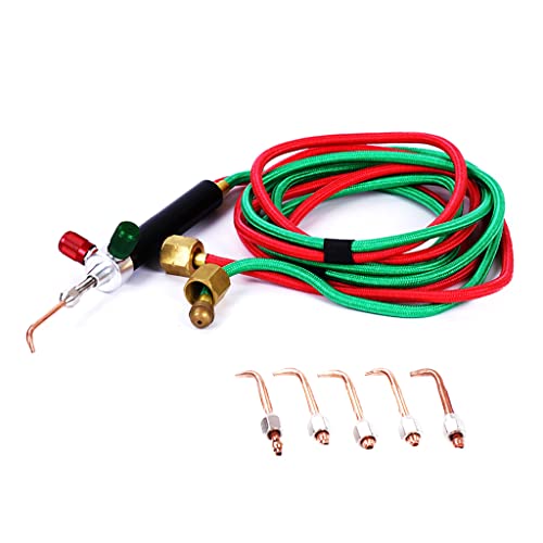 SHESSTILL Sauerstoff-Acetylen-Schweißbrenner für die Reparatur von Elektronik und die Herstellung von Schmuck, der Taschenlampe mit Einstellbarer Flamme repariert SHESSTILL Sauerstoff-Acetylen-Schweißbrenner für die Reparatur von Elektronik und die Herstellung von Schmuck, der Taschenlampe mit Einstellbarer Flamme repariert von SHESSTILL