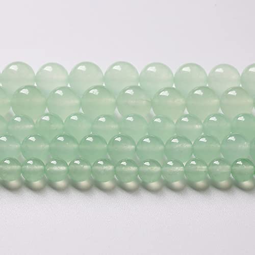 12 mm, 32 Stück, natürliche grüne Jade-Chalcedon-Perlen, Energieheilkraft, Steinperlen zur, runde lose Perlen, DIY-Armband, 38,1 cm 12 mm, 32 Stück, natürliche grüne Jade-Chalcedon-Perlen, Energieheilkraft, Steinperlen zur, runde lose Perlen, DIY-Armband, 38,1 cm von SHFJASBNUMG