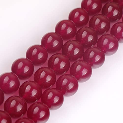 14 mm rosarote Jade-Perlen, rund, Naturstein, zur, Strang 15 Zoll, Perlen, Halbedelstein, DIY, handgefertigtes Bastelzubehör 14 mm rosarote Jade-Perlen, rund, Naturstein, zur, Strang 15 Zoll, Perlen, Halbedelstein, DIY, handgefertigtes Bastelzubehör von SHFJASBNUMG