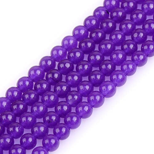4 mm dunkelviolette Jade-Perlen, rund, Naturstein, zur, Strang 15 Zoll, Perlen, Halbedelstein, DIY, handgefertigtes Bastelzubehör 4 mm dunkelviolette Jade-Perlen, rund, Naturstein, zur, Strang 15 Zoll, Perlen, Halbedelstein, DIY, handgefertigtes Bastelzubehör von SHFJASBNUMG