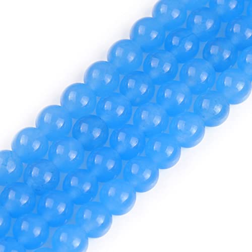 6 mm hellblaue Jade-Perlen, rund, Naturstein, zur, Strang 15 Zoll, Perlen, Halbedelstein, DIY, handgefertigtes Bastelzubehör 6 mm hellblaue Jade-Perlen, rund, Naturstein, zur, Strang 15 Zoll, Perlen, Halbedelstein, DIY, handgefertigtes Bastelzubehör von SHFJASBNUMG