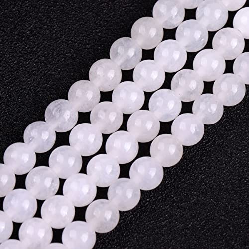6 mm weiße Jade-Perlen, rund, Naturstein, zur, Strang 15 Zoll, Perlen, Halbedelstein, DIY, handgefertigtes Bastelzubehör 6 mm weiße Jade-Perlen, rund, Naturstein, zur, Strang 15 Zoll, Perlen, Halbedelstein, DIY, handgefertigtes Bastelzubehör von SHFJASBNUMG