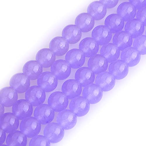 8 mm hellviolette Jade-Perlen, rund, Naturstein, zur, Strang 15 Zoll, Perlen, Halbedelstein, DIY, handgefertigtes Bastelzubehör 8 mm hellviolette Jade-Perlen, rund, Naturstein, zur, Strang 15 Zoll, Perlen, Halbedelstein, DIY, handgefertigtes Bastelzubehör von SHFJASBNUMG