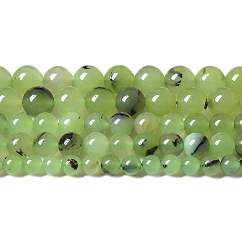 90 Stück 4 mm natürliche Prehnit-Jade-Stein, runde lose Abstandsperlen für die Herstellung von DIY-Schmuck, Halsketten, Armbänder, heilende Energieperlen 90 Stück 4 mm natürliche Prehnit-Jade-Stein, runde lose Abstandsperlen für die Herstellung von DIY-Schmuck, Halsketten, Armbänder, heilende Energieperlen von SHFJASBNUMG