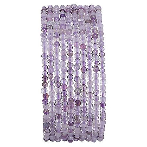 Natürlicher violetter Fluoritstein, rund, lose Halbedelsteinperlen für Schmuckherstellung, 2–2,5 mm, 38 cm Strang Natürlicher violetter Fluoritstein, rund, lose Halbedelsteinperlen für Schmuckherstellung, 2–2,5 mm, 38 cm Strang von SHFJASBNUMG