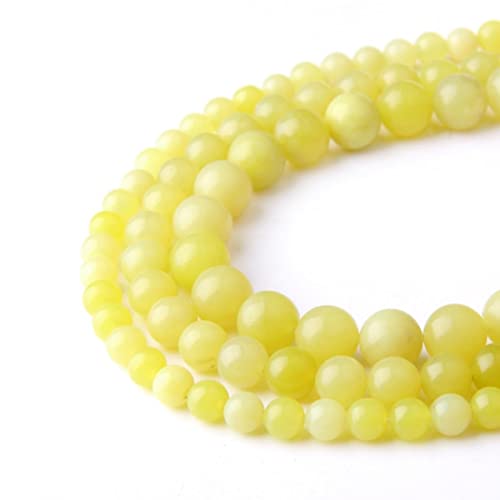 Naturstein, 8 mm, Zitronen-Jaspis, glatt, rund, lose Perlen, Energie-Edelstein, DIY, für Schmuckherstellung, Armband, Halskette, 1 Strang, 38,1 cm Naturstein, 8 mm, Zitronen-Jaspis, glatt, rund, lose Perlen, Energie-Edelstein, DIY, für Schmuckherstellung, Armband, Halskette, 1 Strang, 38,1 cm von SHFJASBNUMG