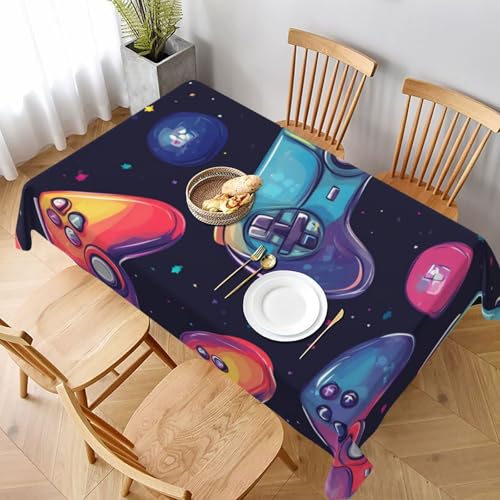 SHFJASBNUMG Gamer Gaming-Tischdecke, Gamer-Gaming-Bilder, Esstischabdeckung, Spielbilder, Tischdecke für Esstisch, Buffet, Partys, Terrasse und Camping, 152 x 228 cm SHFJASBNUMG Gamer Gaming-Tischdecke, Gamer-Gaming-Bilder, Esstischabdeckung, Spielbilder, Tischdecke für Esstisch, Buffet, Partys, Terrasse und Camping, 152 x 228 cm von SHFJASBNUMG