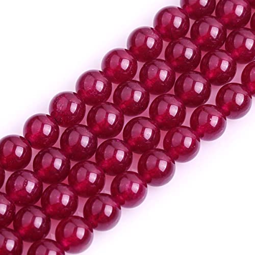 mm rosarote Jade-Perlen, rund, Naturstein, zur, Strang 15 Zoll, Perlen, Halbedelstein, DIY, handgefertigtes Bastelzubehör mm rosarote Jade-Perlen, rund, Naturstein, zur, Strang 15 Zoll, Perlen, Halbedelstein, DIY, handgefertigtes Bastelzubehör von SHFJASBNUMG