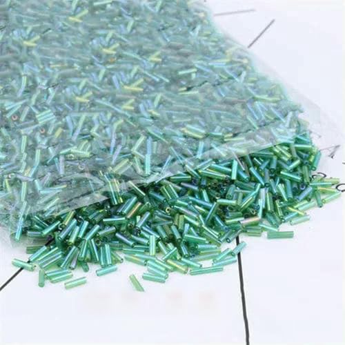 Glasperlenröhre, 2 x 6 mm, österreichische Kristallglasröhre, runde Rocailles-Perlen, lange Röhrenperle for Kleidungsstücke, Nähzubehör, Halsketten, DIY-Schmuckherstellung, AB-Weiß, 2 x 6 mm, 100 g(AB Glasperlenröhre, 2 x 6 mm, österreichische Kristallglasröhre, runde Rocailles-Perlen, lange Röhrenperle for Kleidungsstücke, Nähzubehör, Halsketten, DIY-Schmuckherstellung, AB-Weiß, 2 x 6 mm, 100 g(AB von SHFOHGKJ