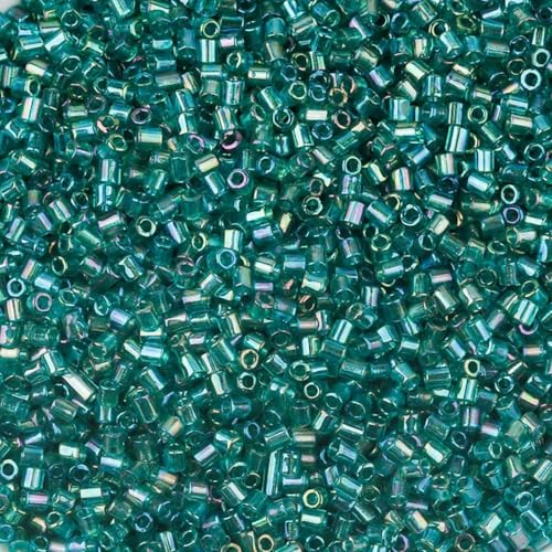 Glasperlenröhren, 1100–5000 Stück, 2 mm, AB-Farbperlen, röhrenförmige Glasperlensamen zur Schmuckherstellung, lose Abstandsperlen, DIY-Armband, Halskette – Seegrün – 2 mm, 1100 Stück, Flasche(Lake Gre Glasperlenröhren, 1100–5000 Stück, 2 mm, AB-Farbperlen, röhrenförmige Glasperlensamen zur Schmuckherstellung, lose Abstandsperlen, DIY-Armband, Halskette – Seegrün – 2 mm, 1100 Stück, Flasche(Lake Gre von SHFOHGKJ