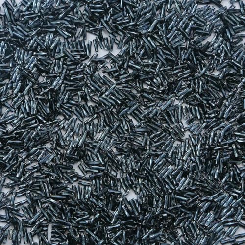 SHFOHGKJ Glasperlenröhre, 300 Stück, 2 x 6 mm, Twist-Bugles, lose Glasperlen, Abstandshalterröhre, Kleidungsschmuckperlen for Nähen von Stoffen, DIY-Herstellung von Nähzubehör, Regenbogen(Gun Metal) SHFOHGKJ Glasperlenröhre, 300 Stück, 2 x 6 mm, Twist-Bugles, lose Glasperlen, Abstandshalterröhre, Kleidungsschmuckperlen for Nähen von Stoffen, DIY-Herstellung von Nähzubehör, Regenbogen(Gun Metal) von SHFOHGKJ