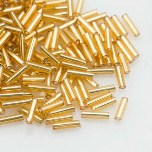 SHFOHGKJ Glasperlenröhre, 6,5 mm, 30 g/Beutel, lange runde Glasperlenröhre for DIY-Hochzeitsfeier-Dekoration, Schmuckzubehör, Bastelzubehör, Nr. 49(No.54) von SHFOHGKJ