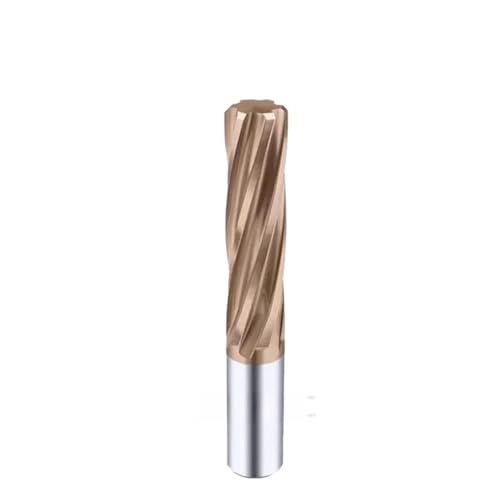 SHGUOMSC 1 mm bis 20 mm Hartmetall-Maschinenreibahle, beschichtet, gerade Nut, H7-Toleranz, Spannfutter, gehärteter Stahl, Metallschneider, 6 Nuten, Werkzeug(12mm-hex Handle,Spiral Flute) von SHGUOMSC