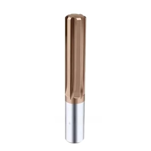 SHGUOMSC 1 mm bis 20 mm Hartmetall-Maschinenreibahle, beschichtet, gerade Nut, H7-Toleranz, Spannfutter, gehärteter Stahl, Metallschneider, 6 Nuten, Werkzeug(3.7mm,Straight Flute) von SHGUOMSC