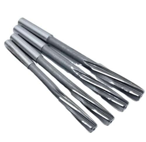 SHGUOMSC H7 Spiral-Maschinenreibahle, Schnellarbeitsstahl, D3 mm – D20 mm, präzises Schneiden for Metall, Stahl, Aluminium, Locherweiterungsbohrer, CNC-Werkzeug((6-8-10-12) 4pcs) von SHGUOMSC