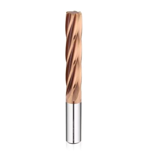 SHGUOMSC Hartmetall-Reibahle, 1–20 mm, Spiral- und gerade Nut, H7, Spannfutter, gehärteter Stahl, Metallschneider, 4/6-Flöten, CNC-Werkzeug, Hartmetall-Maschinenreibahle(14x150mm,34mm) von SHGUOMSC