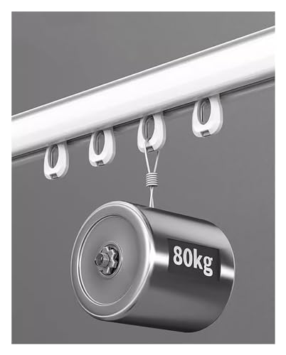 Vorhangschienen und Beschläge zur Wand-/Deckenmontage for schwere Vorhänge, 3 4 5 8 10 12 13 14 15 16 18 Fuß langes Vorhangschienensystem aus Metall for Erkerfenster/Wohnzimmer/Innen-/Außenbereich(Cei Vorhangschienen und Beschläge zur Wand-/Deckenmontage for schwere Vorhänge, 3 4 5 8 10 12 13 14 15 16 18 Fuß langes Vorhangschienensystem aus Metall for Erkerfenster/Wohnzimmer/Innen-/Außenbereich(Cei von SHGUOMSC