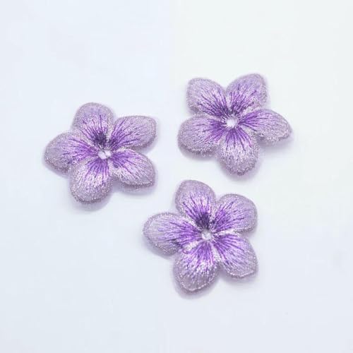 10 Stück 40 mm Mesh-Blumen-Applikation für DIY-Kleidung, Hüte, Schuhe, Basteln, Nähzubehör, Patches, Kopfbedeckungen, Haarspangen, Dekorationszubehör, Lila 10 Stück 40 mm Mesh-Blumen-Applikation für DIY-Kleidung, Hüte, Schuhe, Basteln, Nähzubehör, Patches, Kopfbedeckungen, Haarspangen, Dekorationszubehör, Lila von SHHEG