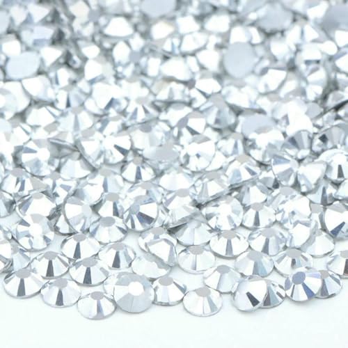 100 Gross SS6-SS16 SS20 SS30 Rosarote Glas-Strass-Applikationen, lose flache Rückseite, Nagel-Kristallsteine für Kleidung, 05 Silber, SS16, 100 g, 14400 Stück 100 Gross SS6-SS16 SS20 SS30 Rosarote Glas-Strass-Applikationen, lose flache Rückseite, Nagel-Kristallsteine für Kleidung, 05 Silber, SS16, 100 g, 14400 Stück von SHHEG