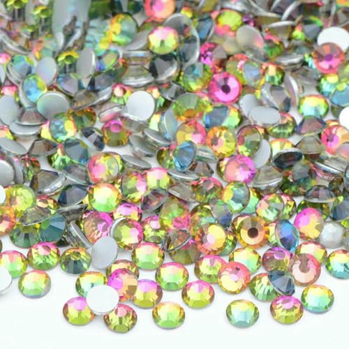 100 Gross SS6-SS16 SS20 SS30 Rosarote Glas-Strass-Applikationen, lose flache Rückseite, Nagel-Kristallsteine für Kleidung, 26 Regenbogen, SS30, 20 g, 2880 Stück 100 Gross SS6-SS16 SS20 SS30 Rosarote Glas-Strass-Applikationen, lose flache Rückseite, Nagel-Kristallsteine für Kleidung, 26 Regenbogen, SS30, 20 g, 2880 Stück von SHHEG