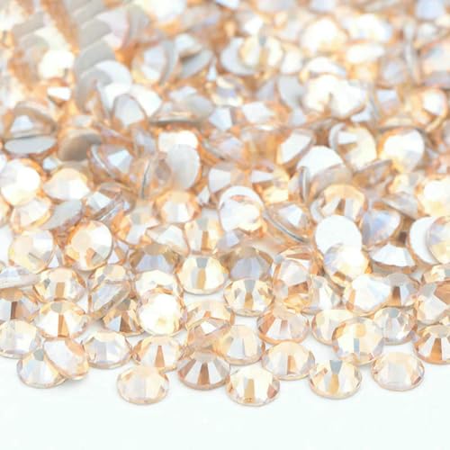 100 Gross SS6-SS16 SS20 SS30 Rosarote Glas-Strass-Applikationen, lose flache Rückseite, Nagel-Kristallsteine für Kleidung, 39 Gold Shadow, SS16, 100 g, 14.400 Stück 100 Gross SS6-SS16 SS20 SS30 Rosarote Glas-Strass-Applikationen, lose flache Rückseite, Nagel-Kristallsteine für Kleidung, 39 Gold Shadow, SS16, 100 g, 14.400 Stück von SHHEG