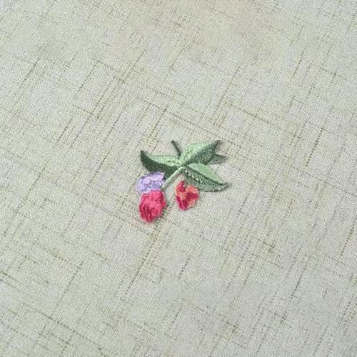 1PC bestickte Blumen Patch Eisen auf Kleidung Taschen Aufkleber Qualität Mini Rose Blume Applikation DIY Dekoration-F 1PC bestickte Blumen Patch Eisen auf Kleidung Taschen Aufkleber Qualität Mini Rose Blume Applikation DIY Dekoration-F von SHHEG