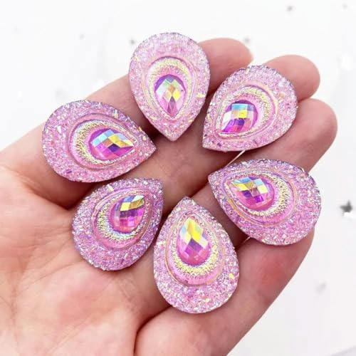 20 Stück 18 x 25 mm Tropfen AB Schwarz Harz Pfauenauge Flatback Strass Ornament Applikation Hochzeit DIY Scrapbook-Rosa 20 Stück 18 x 25 mm Tropfen AB Schwarz Harz Pfauenauge Flatback Strass Ornament Applikation Hochzeit DIY Scrapbook-Rosa von SHHEG