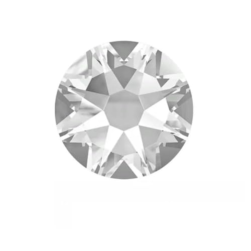 2088 Glitzerkristalle, nicht Hotfix-Strasssteine für Nägel, Strass-Kristalle, Strass-Steine, 16 geschliffene Facetten für Nagelkunst, Nagel-Charms, Kleid, Kristall, SS30, 288 Stück 2088 Glitzerkristalle, nicht Hotfix-Strasssteine für Nägel, Strass-Kristalle, Strass-Steine, 16 geschliffene Facetten für Nagelkunst, Nagel-Charms, Kleid, Kristall, SS30, 288 Stück von SHHEG