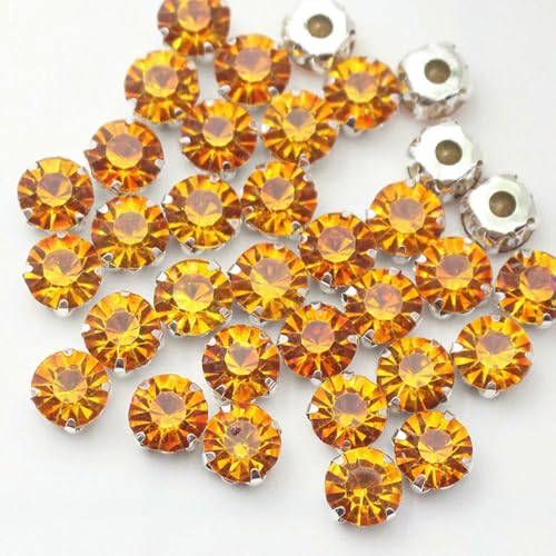 3,0–8 mm große, aufnähbare Strasssteine und Kristalle zum Nähen von Stoffen, Handarbeiten, Strasssteine, Glasperlen, Topas, 4,0 mm, 100 Stück 3,0–8 mm große, aufnähbare Strasssteine und Kristalle zum Nähen von Stoffen, Handarbeiten, Strasssteine, Glasperlen, Topas, 4,0 mm, 100 Stück von SHHEG